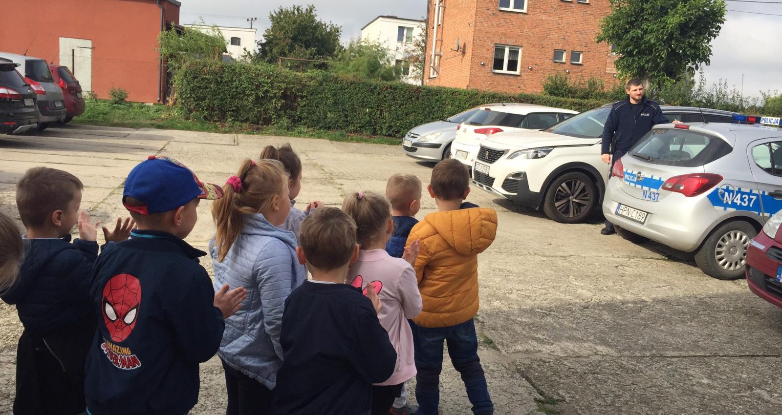 Spotkanie z Panem Policjantem – grupa 5,6 Latki