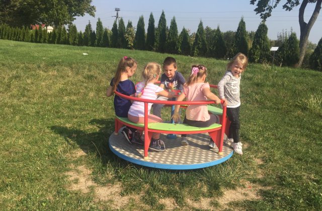 Czas spędzany na świeżym powietrzu grupa 5, 6 Latki