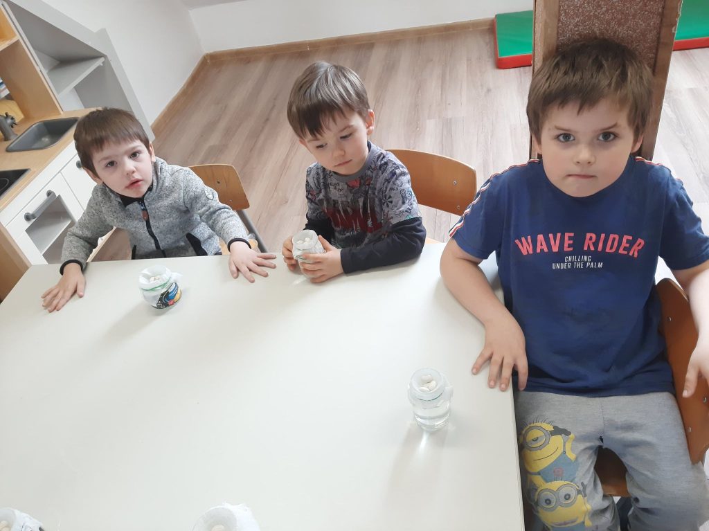 Zajęcia przyrodnicze w grupie 3,4,5 latków