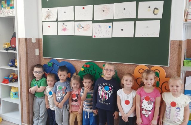 Dzień Kropki w grupie 3,4,5 latków