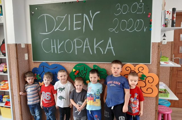 Dzień Chłopaka 3,4,5 latki