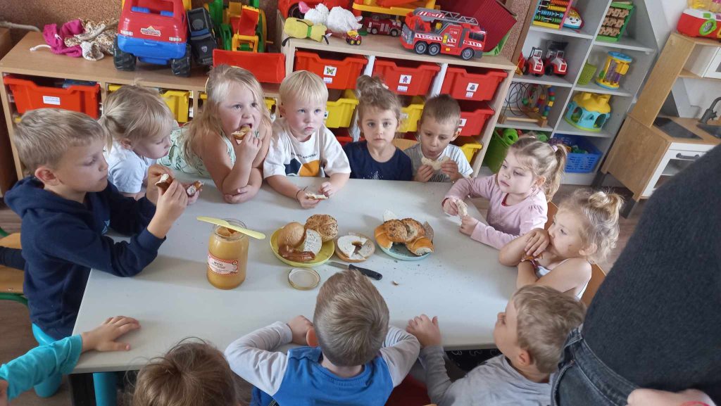 Pasowanie na przedszkolaka, dzień chleba