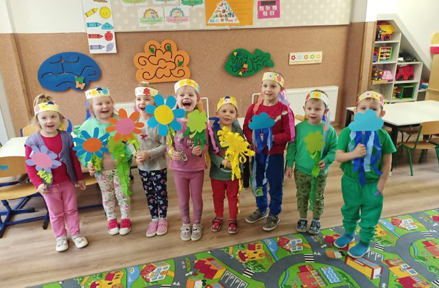 Pierwszy dzień wiosny w grupie Puchatki
