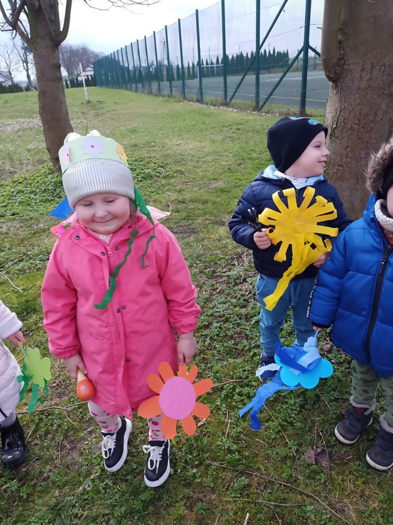 Pierwszy dzień wiosny w grupie Puchatki