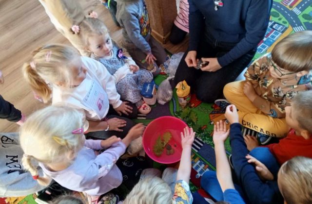 Eksperymenty u Puchatków: co pływa, co tonie?