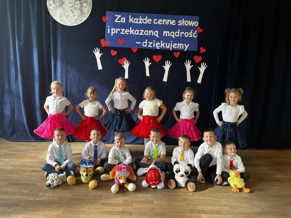 Jesiennie w grupie Tygryski