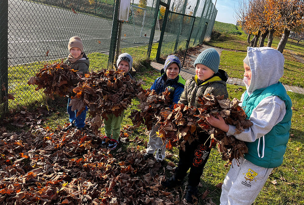 Jesiennie w grupie Tygryski