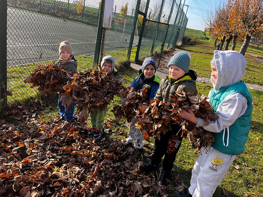 Jesiennie w grupie Tygryski