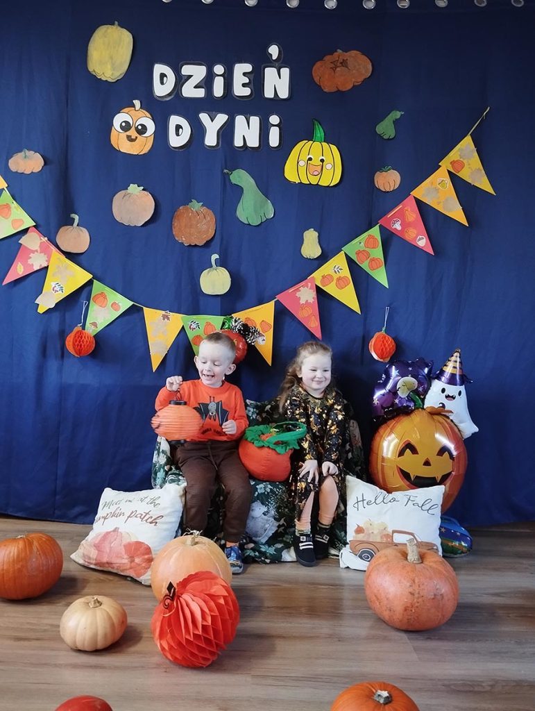 Puchatki świętują dzień dyni
